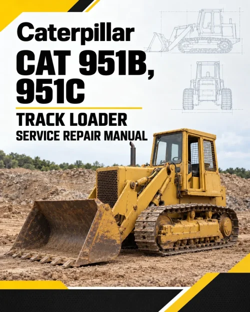 Caterpillar CAT 951B, 951C Track Loader Service Repair Manual (86J01992 till 02597) Caterpillar CAT 951B, 951C Track Loader Service Repair Manual (86J01992 till 02597)
