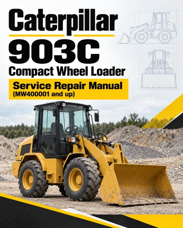 Caterpillar CAT 903C Compact Wheel Loader Service Repair Manual (MW400001 and up) Caterpillar CAT 903C Compact Wheel Loader Service Repair Manual (MW400001 and up)