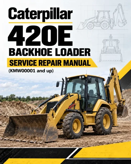 Caterpillar CAT 420E Backhoe Loader Service Repair Manual (KMW00001 and up) Caterpillar CAT 420E Backhoe Loader Service Repair Manual (KMW00001 and up)
