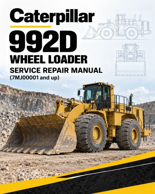 Caterpillar CAT 992D Wheel Loader Service Repair Manual (7MJ00001 and up) Caterpillar CAT 992D Wheel Loader Service Repair Manual (7MJ00001 and up)