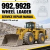 Caterpillar CAT 992, 992B Wheel Loader Service Repair Manual (25K01170 and up) Caterpillar CAT 992, 992B Wheel Loader Service Repair Manual (25K01170 and up)