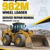 Caterpillar CAT 982M Wheel Loader Service Repair Manual (MK600001 and up)