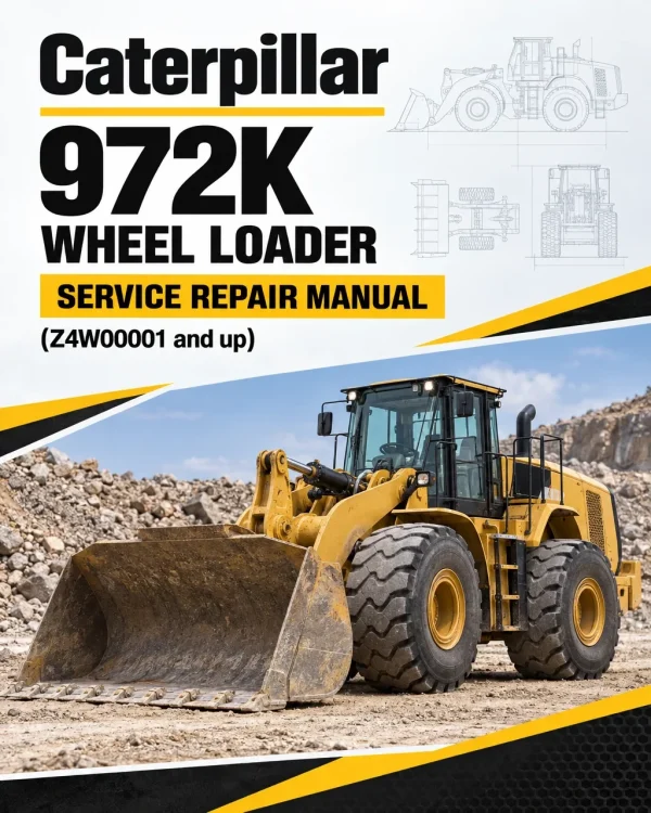 Caterpillar CAT 972K Wheel Loader Service Repair Manual (Z4W00001 and up) Caterpillar CAT 972K Wheel Loader Service Repair Manual (Z4W00001 and up)