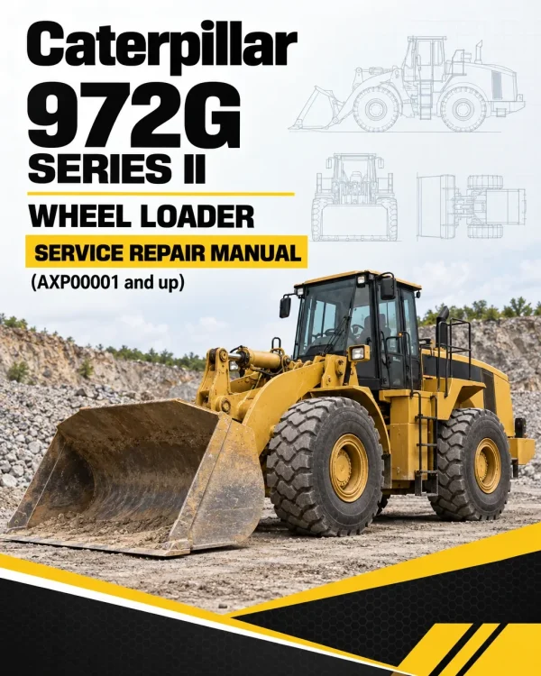 Caterpillar CAT 972G SERIES II Wheel Loader Service Repair Manual (AXP00001 and up) Caterpillar CAT 972G SERIES II Wheel Loader Service Repair Manual (AXP00001 and up)