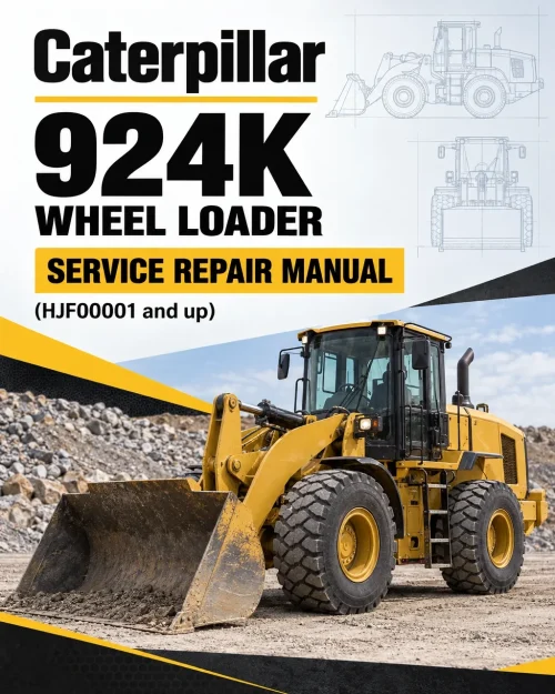 Caterpillar CAT 924K Wheel Loader Service Repair Manual (HJF00001 and up) Caterpillar CAT 924K Wheel Loader Service Repair Manual (HJF00001 and up)