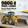 Caterpillar CAT 980G II Wheel Loader Service Repair Manual (AWH00001 and up)