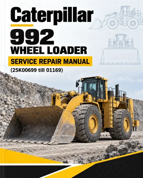 Caterpillar CAT 992 Wheel Loader Service Repair Manual (25K00699 till 01169) Caterpillar CAT 992 Wheel Loader Service Repair Manual (25K00699 till 01169)