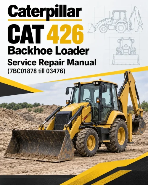 Caterpillar CAT 426 Backhoe Loader Service Repair Manual (7BC01878 till 03476) Caterpillar CAT 426 Backhoe Loader Service Repair Manual (7BC01878 till 03476)