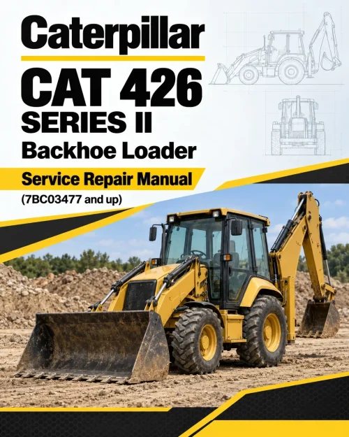 Caterpillar CAT 426 SERIES II Backhoe Loader Service Repair Manual (7BC03477 and up) Caterpillar CAT 426 SERIES II Backhoe Loader Service Repair Manual (7BC03477 and up)