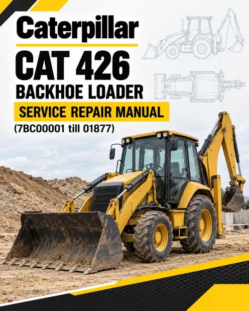 Caterpillar CAT 426 Backhoe Loader Service Repair Manual (7BC00001 till 01877) Caterpillar CAT 426 Backhoe Loader Service Repair Manual (7BC00001 till 01877)