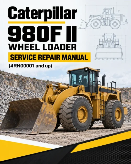 Caterpillar CAT 980F II Wheel Loader Service Repair Manual (4RN00001 and up) Caterpillar CAT 980F II Wheel Loader Service Repair Manual (4RN00001 and up)