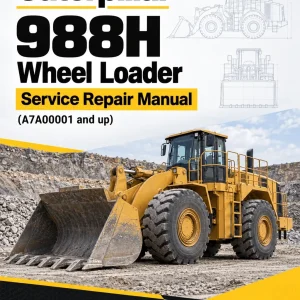 Caterpillar CAT 988H Wheel Loader Service Repair Manual (A7A00001 and up)
