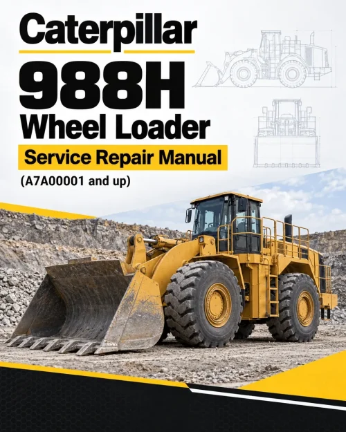 Caterpillar CAT 988H Wheel Loader Service Repair Manual (A7A00001 and up) Caterpillar CAT 988H Wheel Loader Service Repair Manual (A7A00001 and up)