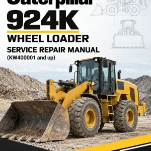 Caterpillar CAT 924K Wheel Loader Service Repair Manual (KW400001 and up)
