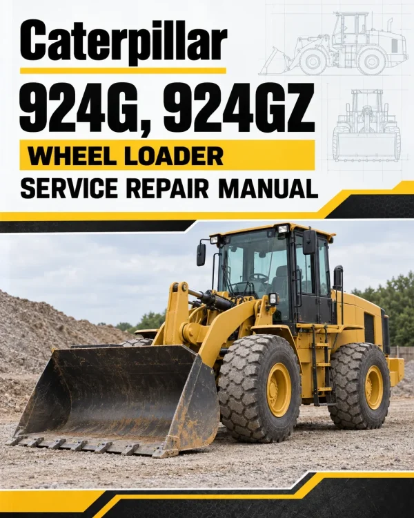 Caterpillar CAT 924G, 924GZ Wheel Loader Service Repair Manual (3DZ00001 till 01048) Caterpillar CAT 924G, 924GZ Wheel Loader Service Repair Manual (3DZ00001 till 01048)
