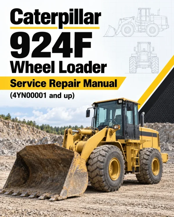 Caterpillar CAT 924F Wheel Loader Service Repair Manual (4YN00001 and up) Caterpillar CAT 924F Wheel Loader Service Repair Manual (4YN00001 and up)