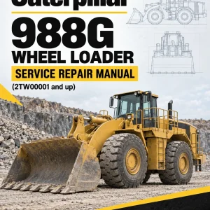 Caterpillar CAT 988G Wheel Loader Service Repair Manual (2TW00001 and up)