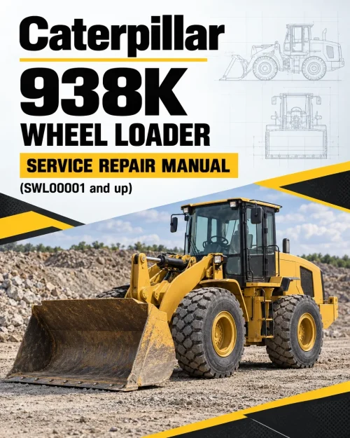 Caterpillar CAT 938K Wheel Loader Service Repair Manual (SWL00001 and up)