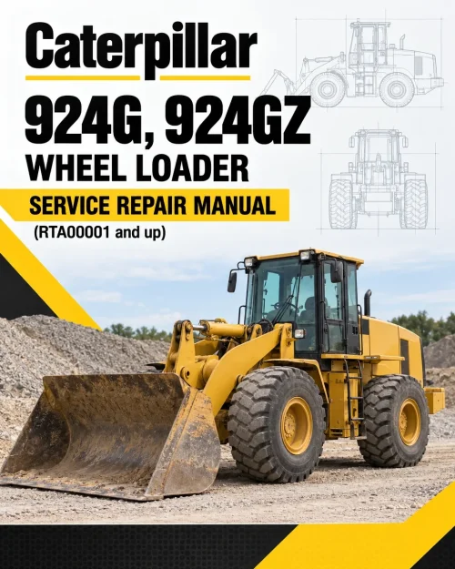 Caterpillar CAT 924G, 924GZ Wheel Loader Service Repair Manual (RTA00001 and up) Caterpillar CAT 924G, 924GZ Wheel Loader Service Repair Manual (RTA00001 and up)
