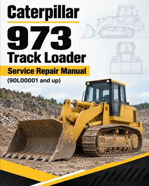 Caterpillar CAT 973 Track Loader Service Repair Manual (90L00001 and up)