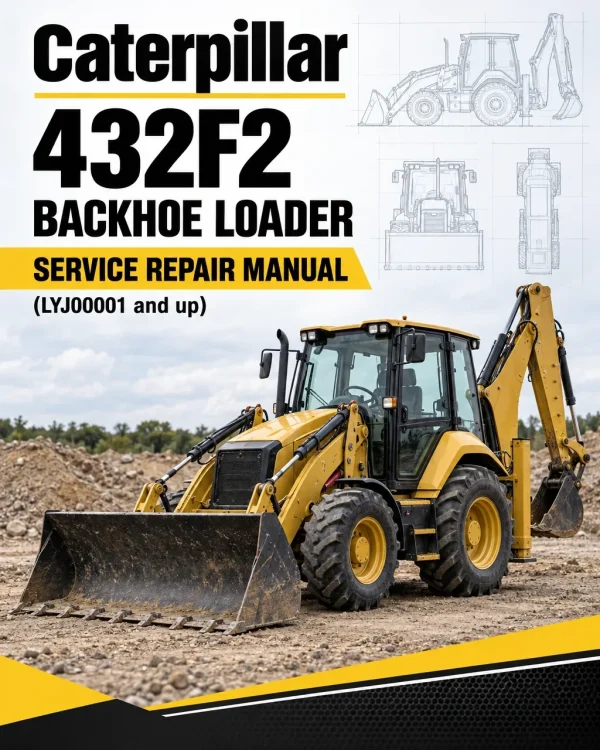 Caterpillar CAT 432F2 Backhoe Loader Service Repair Manual (LYJ00001 and up) Caterpillar CAT 432F2 Backhoe Loader Service Repair Manual (LYJ00001 and up)