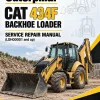 Caterpillar CAT 434F Backhoe Loader Service Repair Manual (LDH00001 and up)