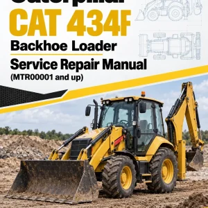 Caterpillar CAT 434F Backhoe Loader Service Repair Manual (MTR00001 and up) Caterpillar CAT 434F Backhoe Loader Service Repair Manual (MTR00001 and up)