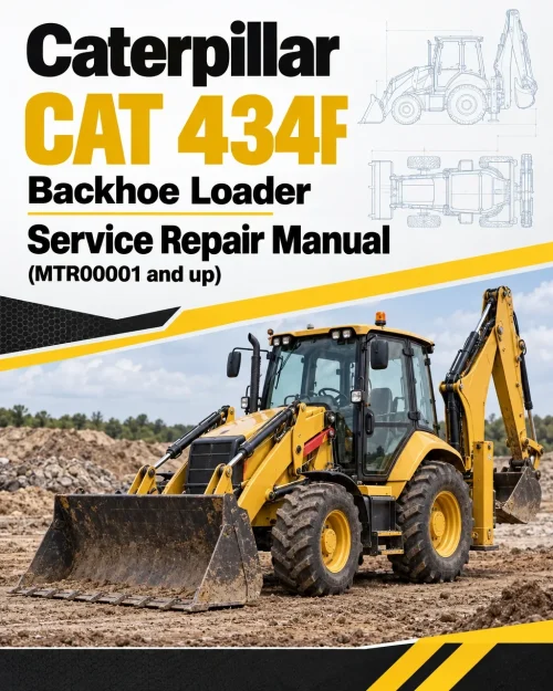 Caterpillar CAT 434F Backhoe Loader Service Repair Manual (MTR00001 and up) Caterpillar CAT 434F Backhoe Loader Service Repair Manual (MTR00001 and up)