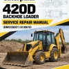 Caterpillar CAT 420D Backhoe Loader Service Repair Manual (BMC00001 till 00610)