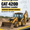 Caterpillar CAT 420D Backhoe Loader Service Repair Manual (BLN04544 till 10299) Caterpillar CAT 420D Backhoe Loader Service Repair Manual (BLN04544 till 10299)