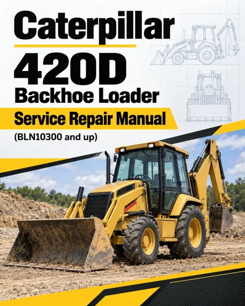 Caterpillar CAT 420D Backhoe Loader Service Repair Manual (BLN10300 and up) Caterpillar CAT 420D Backhoe Loader Service Repair Manual (BLN10300 and up)