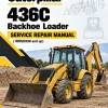 Caterpillar CAT 436C Backhoe Loader Service Repair Manual (1RR00998 and up)