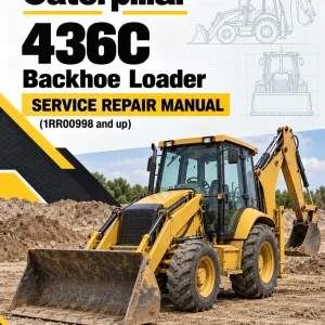 Caterpillar CAT 436C Backhoe Loader Service Repair Manual (1RR00998 and up)