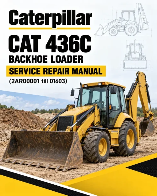 Caterpillar CAT 436C Backhoe Loader Service Repair Manual (2AR00001 till 01603) Caterpillar CAT 436C Backhoe Loader Service Repair Manual (2AR00001 till 01603)