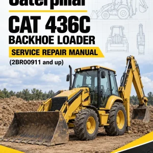 Caterpillar CAT 436C Backhoe Loader Service Repair Manual (2BR00911 and up)