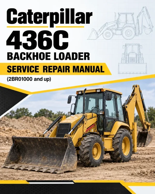 Caterpillar CAT 436C Backhoe Loader Service Repair Manual (2BR01000 and up) Caterpillar CAT 436C Backhoe Loader Service Repair Manual (2BR01000 and up)