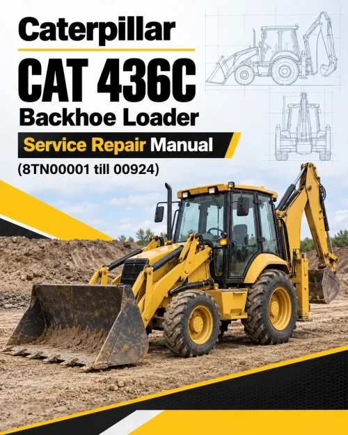Caterpillar CAT 436C Backhoe Loader Service Repair Manual (8TN00001 till 00924) Caterpillar CAT 436C Backhoe Loader Service Repair Manual (8TN00001 till 00924)