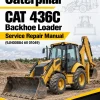 Caterpillar CAT 436C Backhoe Loader Service Repair Manual (9JN00884 till 01049)