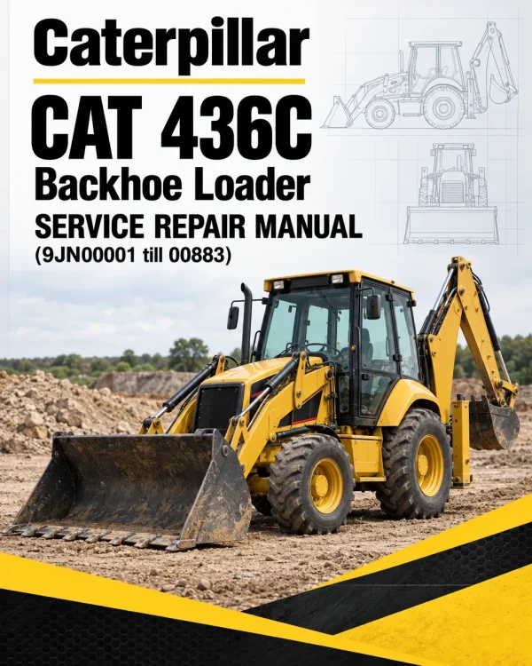 Caterpillar CAT 436C Backhoe Loader Service Repair Manual (9JN00001 till 00883) Caterpillar CAT 436C Backhoe Loader Service Repair Manual (9JN00001 till 00883)