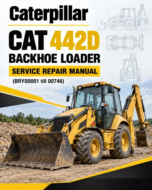 Caterpillar CAT 442D Backhoe Loader Service Repair Manual (BRY00001 till 00746) Caterpillar CAT 442D Backhoe Loader Service Repair Manual (BRY00001 till 00746)