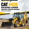 Caterpillar CAT 442D Backhoe Loader Service Repair Manual (BRY00747 till 00890)