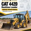 Caterpillar CAT 442D Backhoe Loader Service Repair Manual (TBD00001 and up)