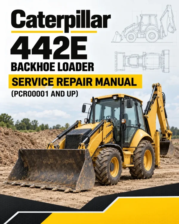 Caterpillar CAT 442E Backhoe Loader Service Repair Manual (PCR00001 and up) Caterpillar CAT 442E Backhoe Loader Service Repair Manual (PCR00001 and up)