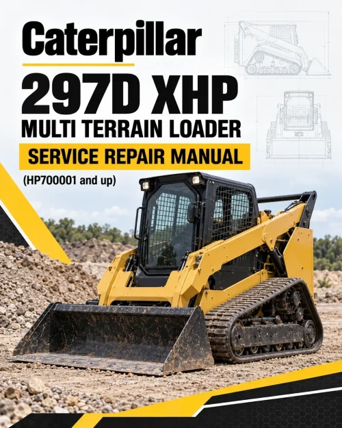 Caterpillar CAT 297D XHP Multi Terrain Loader Service Repair Manual (HP700001 and up)