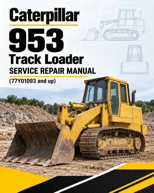 Caterpillar CAT 953 Track Loader Service Repair Manual (77Y01093 and up)