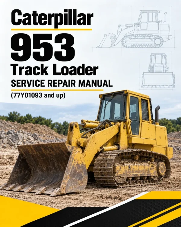 Caterpillar CAT 953 Track Loader Service Repair Manual (77Y01093 and up)