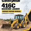 Caterpillar CAT 416C Backhoe Loader Service Repair Manual (1XR02250 till 02261)