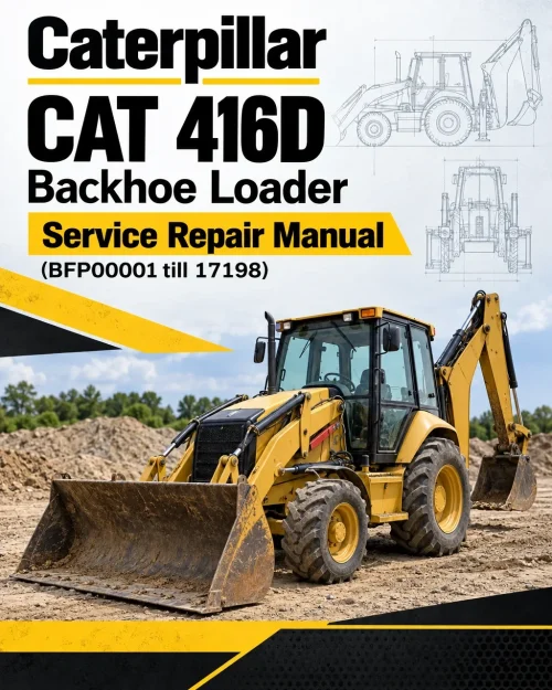 Caterpillar CAT 416D Backhoe Loader Service Repair Manual (BFP00001 till 17198) Caterpillar CAT 416D Backhoe Loader Service Repair Manual (BFP00001 till 17198)