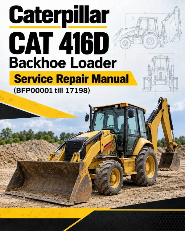 Caterpillar CAT 416D Backhoe Loader Service Repair Manual (BFP00001 till 17198) Caterpillar CAT 416D Backhoe Loader Service Repair Manual (BFP00001 till 17198)