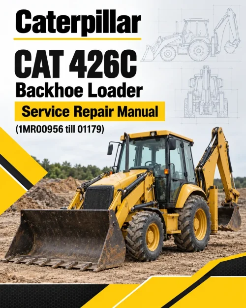 Caterpillar CAT 426C Backhoe Loader Service Repair Manual (1MR00956 till 01179)